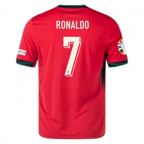 Ronaldo #7 Portugal EM 2024 Hjemmedrakt